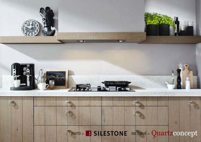 comptoir quartz Silestone - Petite cuisine
